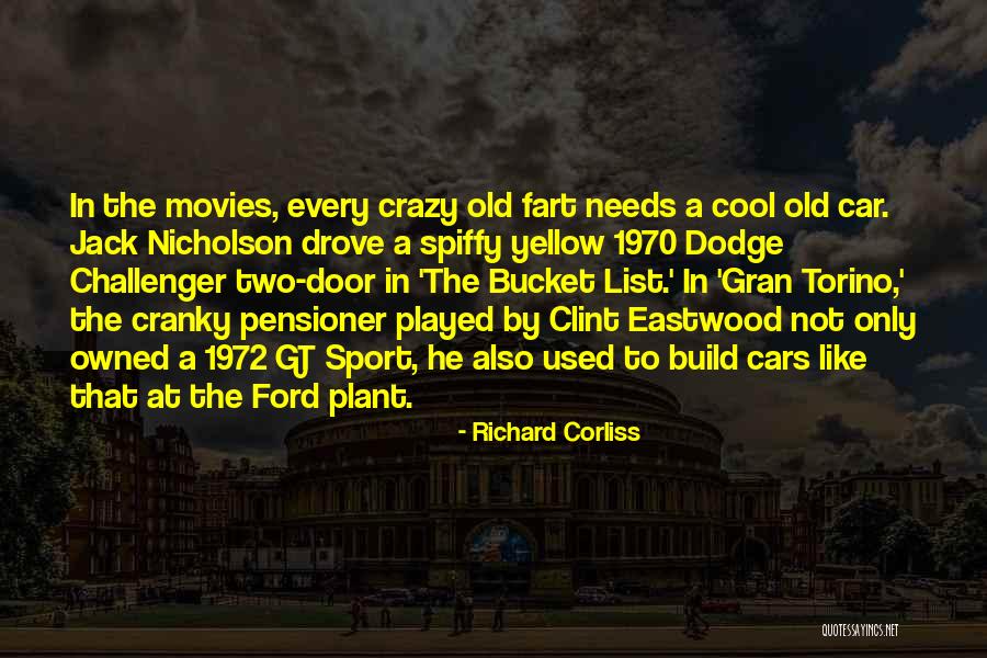 Pensioner Quotes By Richard Corliss Pensioner Quotes By Richard Corliss