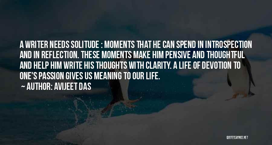 Pensive Thoughts Quotes By Avijeet Das