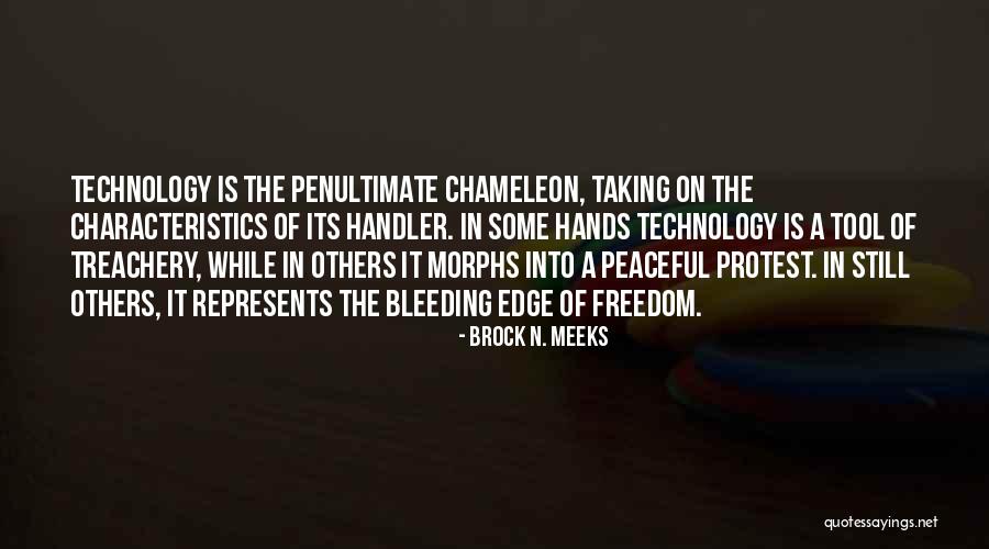 Penultimate Quotes By Brock N. Meeks Penultimate Quotes By Brock N. Meeks