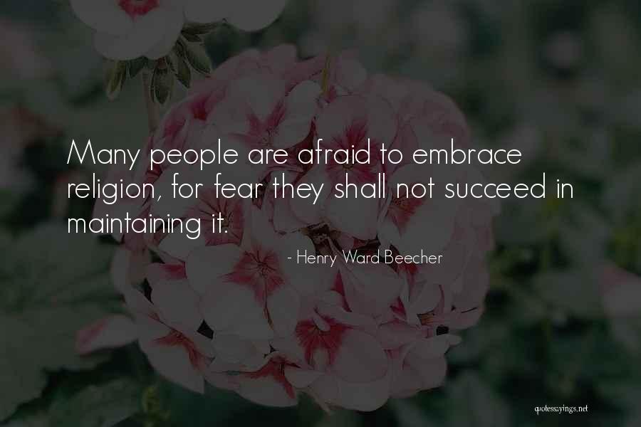 Penyelamatan Di Quotes By Henry Ward Beecher