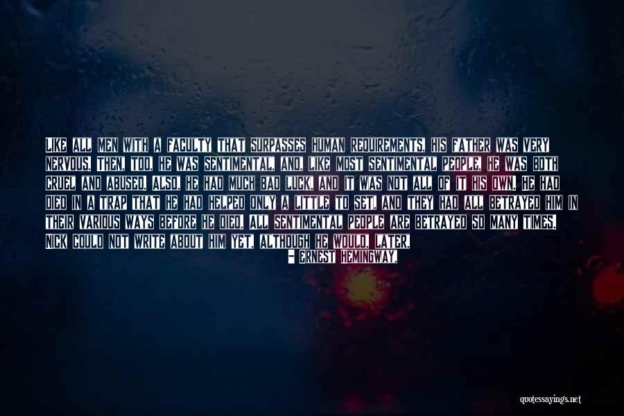People Are Cruel Quotes By Ernest Hemingway, People Are Cruel Quotes By Ernest Hemingway,