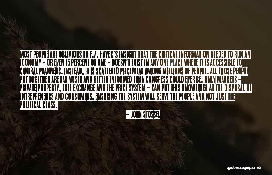 People Are Not Property Quotes By John Stossel