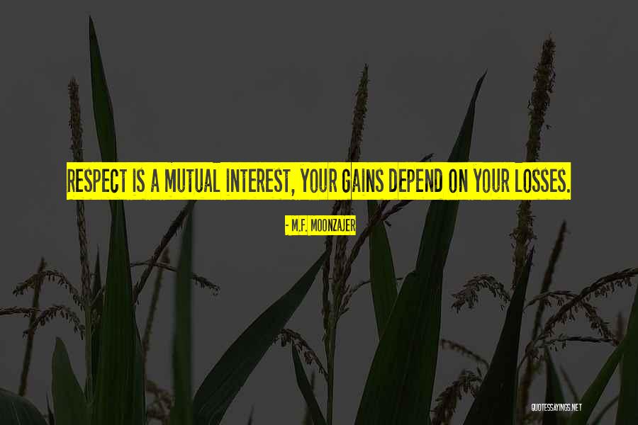 People Being Self Centered Quotes By M.F. Moonzajer