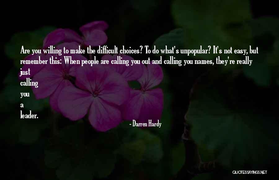 People Calling You Names Quotes By Darren Hardy People Calling You Names Quotes By Darren Hardy