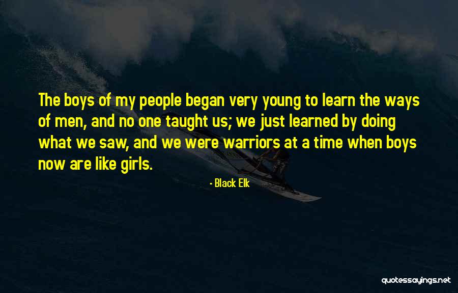 People Caring For One Another Quotes By Black Elk People Caring For One Another Quotes By Black Elk