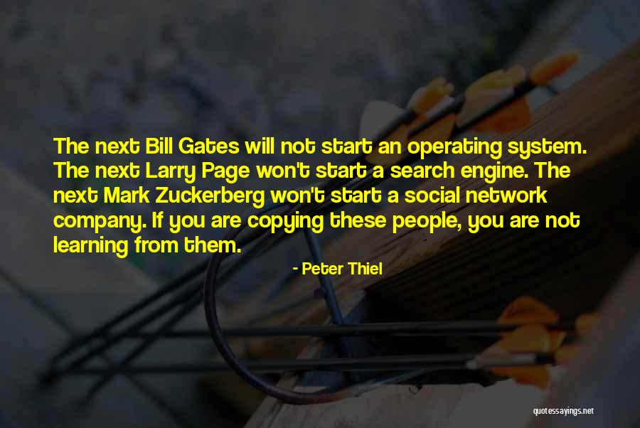 People Copying Quotes By Peter Thiel People Copying Quotes By Peter Thiel