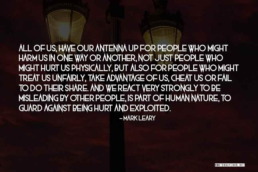People Could You Cheat Quotes By Mark Leary People Could You Cheat Quotes By Mark Leary