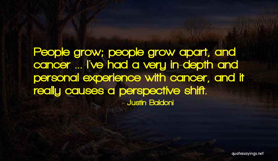 People Grow Apart Quotes By Justin Baldoni People Grow Apart Quotes By Justin Baldoni