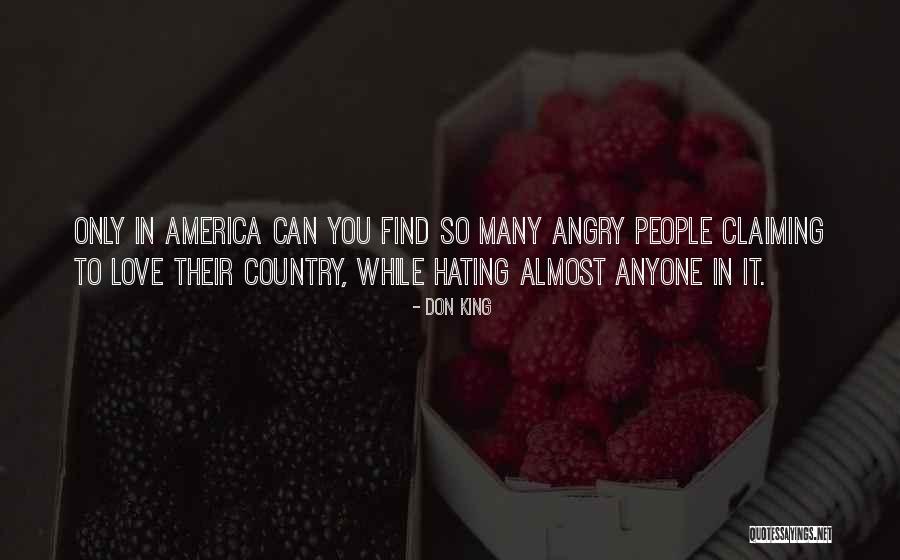 People Hating Quotes By Don King People Hating Quotes By Don King