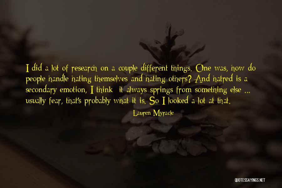 People Hating Quotes By Lauren Myracle People Hating Quotes By Lauren Myracle