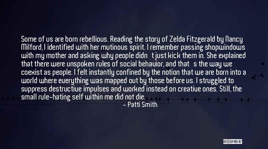 People Hating Quotes By Patti Smith People Hating Quotes By Patti Smith