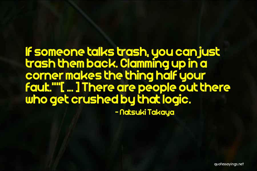 People In Your Corner Quotes By Natsuki Takaya People In Your Corner Quotes By Natsuki Takaya