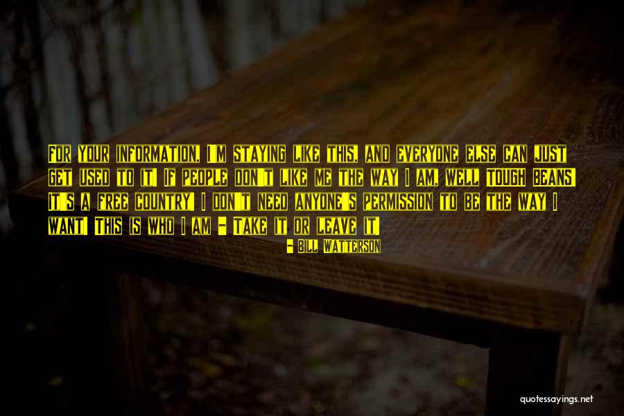People Just Want To Be Free Quotes By Bill Watterson People Just Want To Be Free Quotes By Bill Watterson