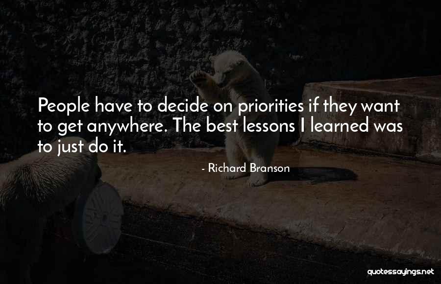 People Lessons Quotes By Richard Branson People Lessons Quotes By Richard Branson