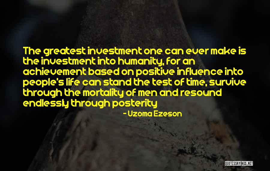 People Make Time For Quotes By Uzoma Ezeson People Make Time For Quotes By Uzoma Ezeson