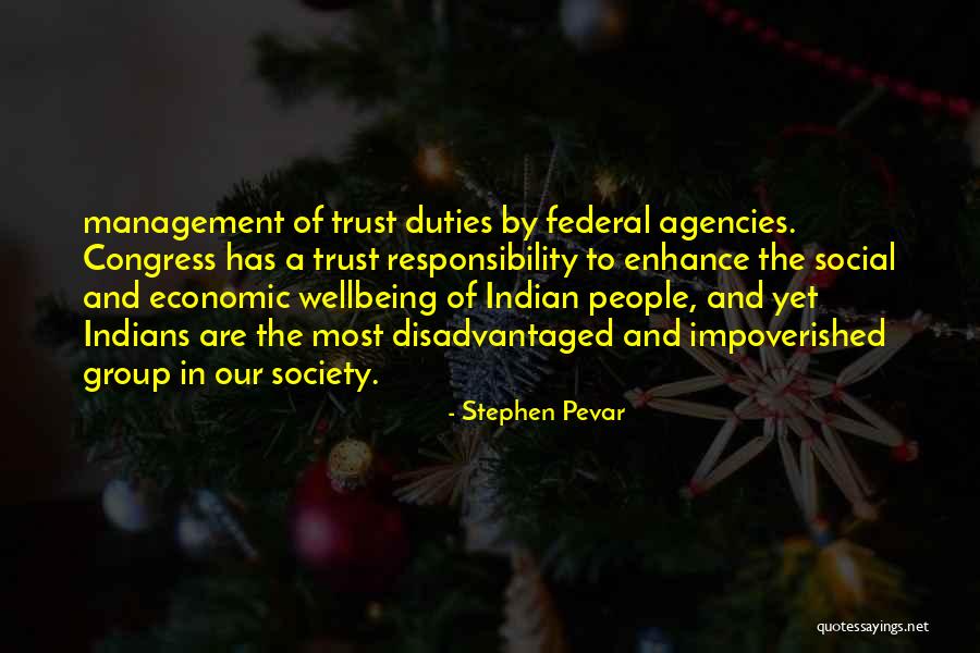 People Management Quotes By Stephen Pevar People Management Quotes By Stephen Pevar