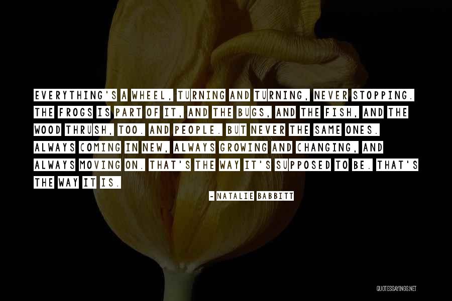 People Never Changing Quotes By Natalie Babbitt People Never Changing Quotes By Natalie Babbitt