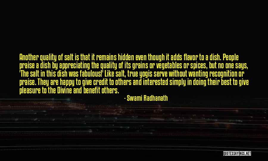People Not Appreciating You Quotes By Swami Radhanath People Not Appreciating You Quotes By Swami Radhanath