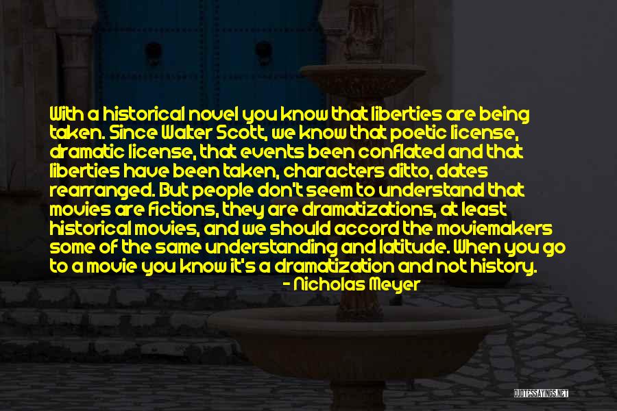 People Not Being The Same Quotes By Nicholas Meyer People Not Being The Same Quotes By Nicholas Meyer