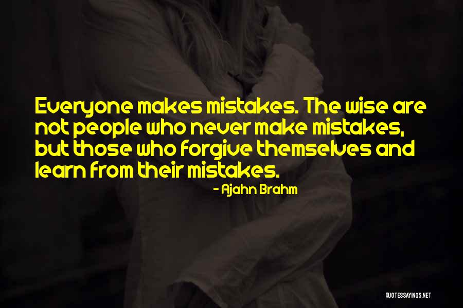 People Not Learning From Their Mistakes Quotes By Ajahn Brahm People Not Learning From Their Mistakes Quotes By Ajahn Brahm