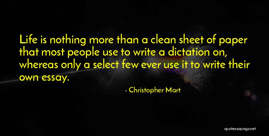 People Of Paper Quotes By Christopher Mart People Of Paper Quotes By Christopher Mart