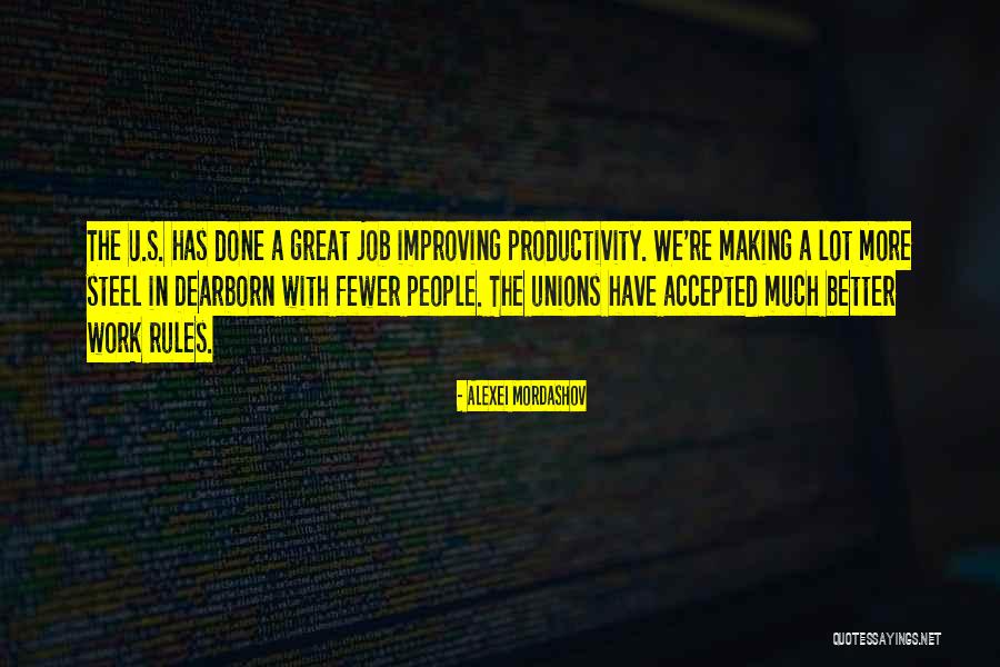 People Productivity Quotes By Alexei Mordashov People Productivity Quotes By Alexei Mordashov