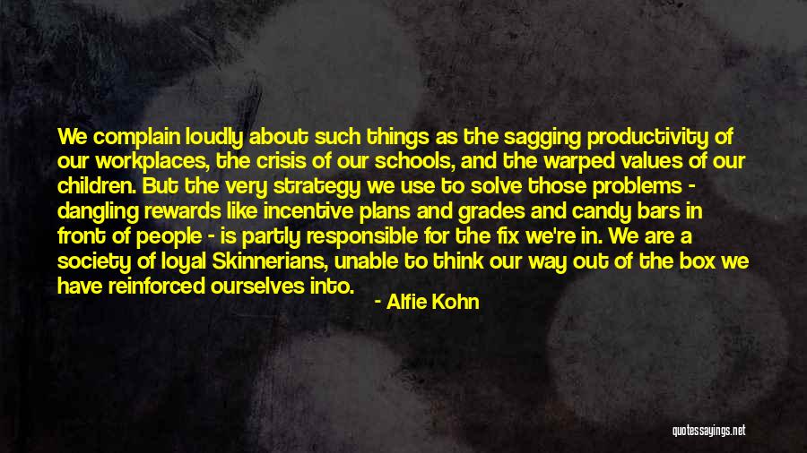 People Productivity Quotes By Alfie Kohn People Productivity Quotes By Alfie Kohn