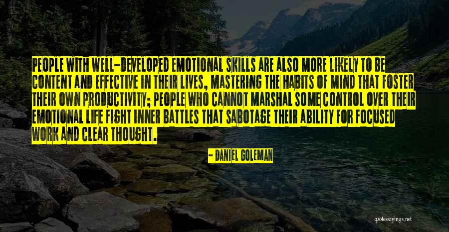 People Productivity Quotes By Daniel Goleman People Productivity Quotes By Daniel Goleman