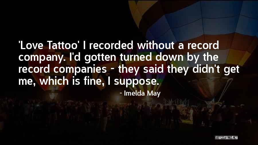 People Putting On A Good Show Quotes By Imelda May People Putting On A Good Show Quotes By Imelda May