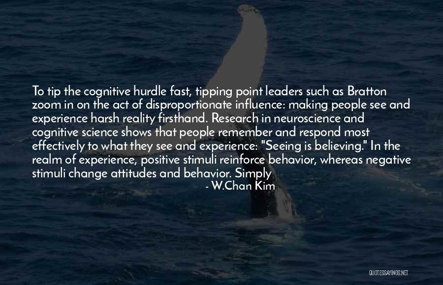 People Respond To Negative Things Quotes By W.Chan Kim People Respond To Negative Things Quotes By W.Chan Kim