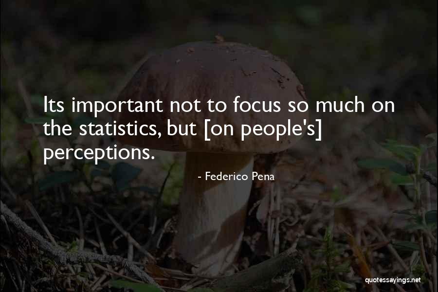 People S Perceptions Quotes By Federico Pena People S Perceptions Quotes By Federico Pena