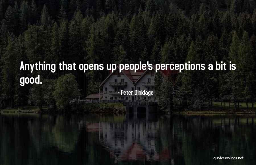 People S Perceptions Quotes By Peter Dinklage People S Perceptions Quotes By Peter Dinklage