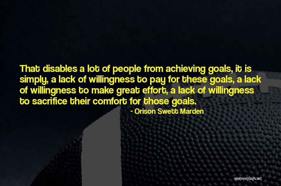 People Sacrifice Quotes By Orison Swett Marden People Sacrifice Quotes By Orison Swett Marden