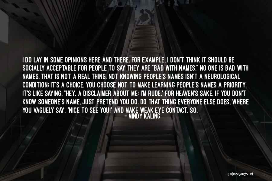 People Saying Bad Things About You Quotes By Mindy Kaling People Saying Bad Things About You Quotes By Mindy Kaling