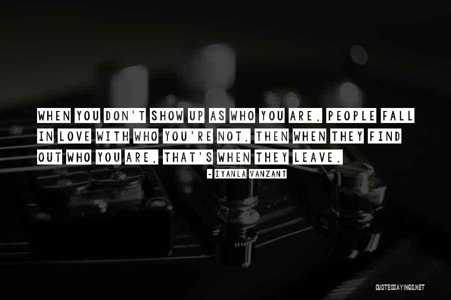 People Show You Who They Are Quotes By Iyanla Vanzant People Show You Who They Are Quotes By Iyanla Vanzant