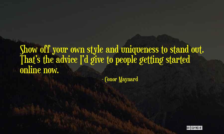 People That Show Off Quotes By Conor Maynard People That Show Off Quotes By Conor Maynard