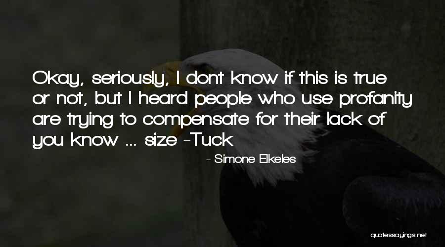 People Who Dont Know You Quotes By Simone Elkeles People Who Dont Know You Quotes By Simone Elkeles