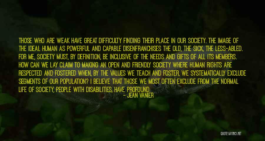 People Who Exclude Quotes By Jean Vanier People Who Exclude Quotes By Jean Vanier