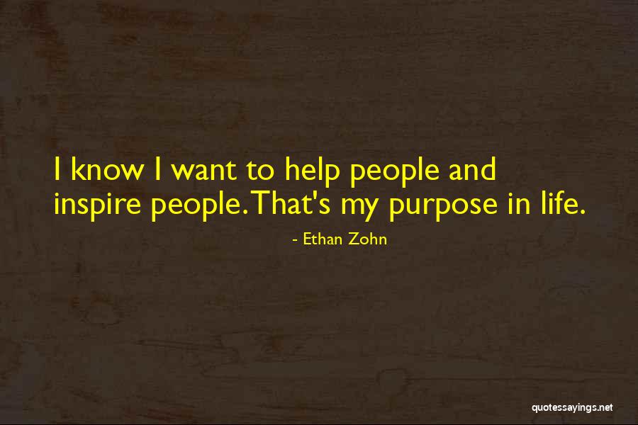 People Who Inspire Others Quotes By Ethan Zohn People Who Inspire Others Quotes By Ethan Zohn