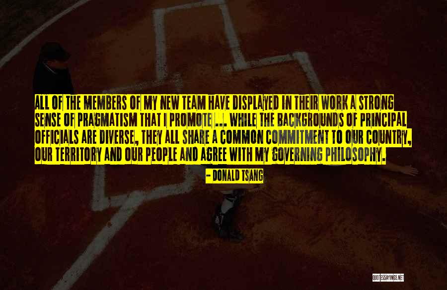 People With Common Sense Quotes By Donald Tsang People With Common Sense Quotes By Donald Tsang