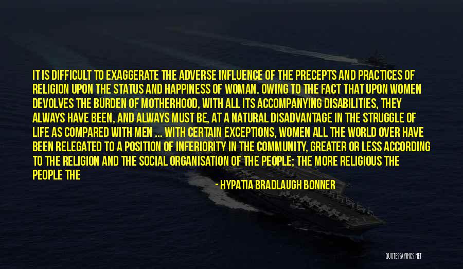 People With Disabilities Quotes By Hypatia Bradlaugh Bonner People With Disabilities Quotes By Hypatia Bradlaugh Bonner