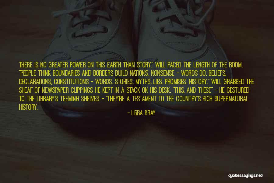 People's Beliefs Quotes By Libba Bray People's Beliefs Quotes By Libba Bray