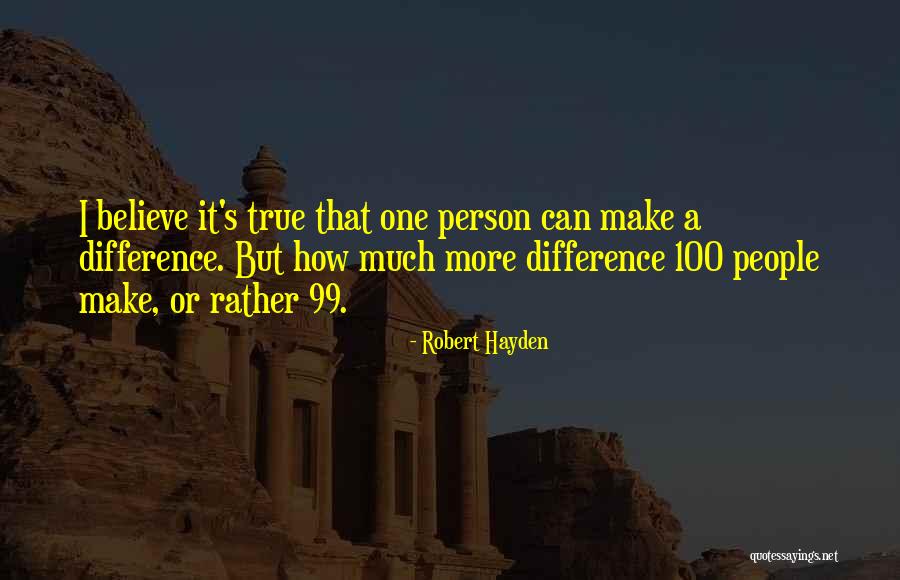 People's Differences Quotes By Robert Hayden People's Differences Quotes By Robert Hayden