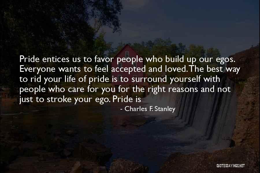 People's Egos Quotes By Charles F. Stanley People's Egos Quotes By Charles F. Stanley