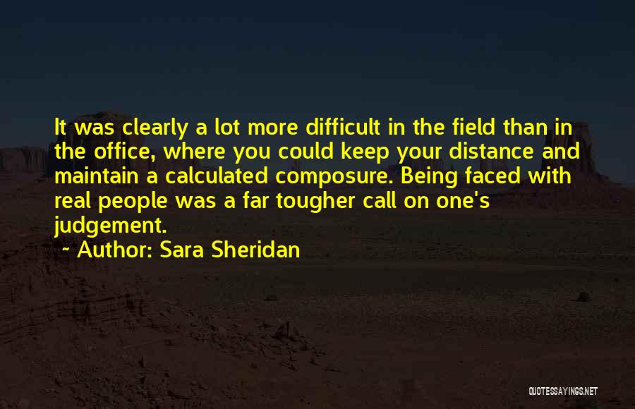 People's Judgement Quotes By Sara Sheridan