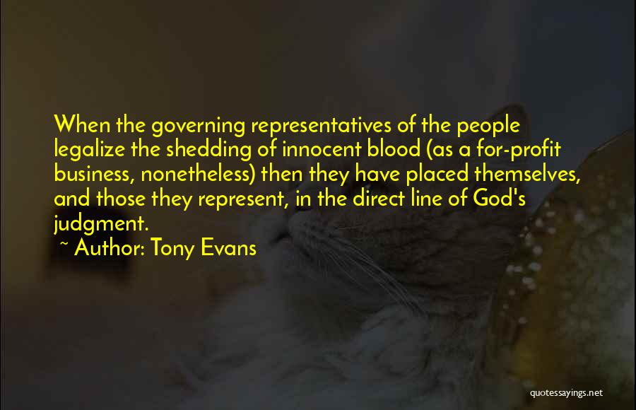 People's Judgment Quotes By Tony Evans