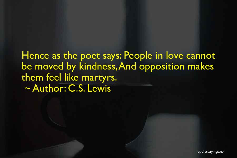 People's Poet Quotes By C.S. Lewis