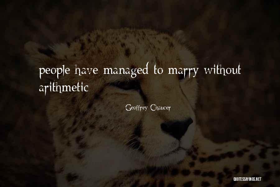 Peopole Quotes By Geoffrey Chaucer