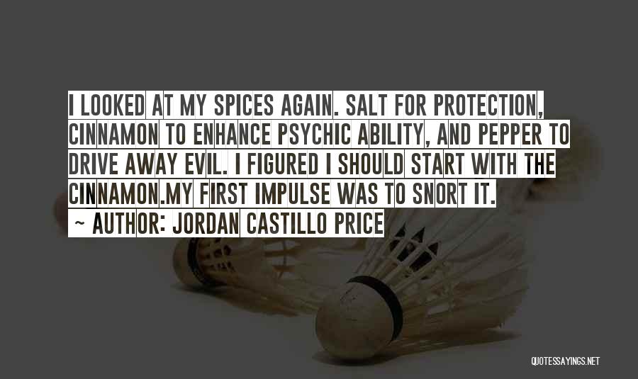 Pepper And Salt Quotes By Jordan Castillo Price