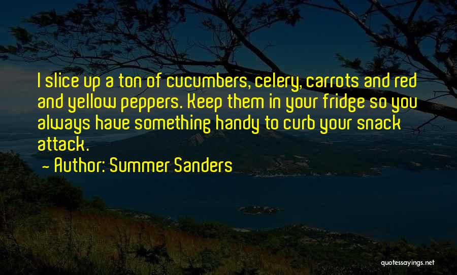 Peppers Quotes By Summer Sanders